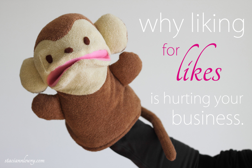 why liking for likes is hurting your handmade business